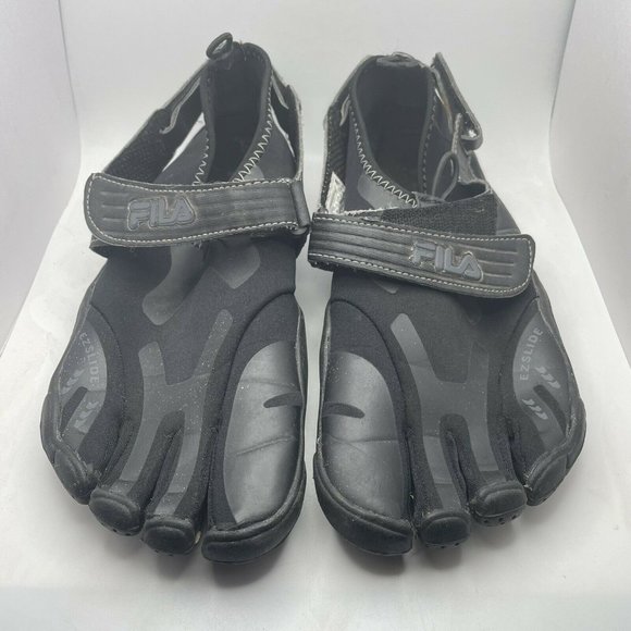 Fila Skele-Toes Mens Size 9 EZ Slide Running Shoes 1PK000EX-001 Water Barefoot - Picture 1 of 10